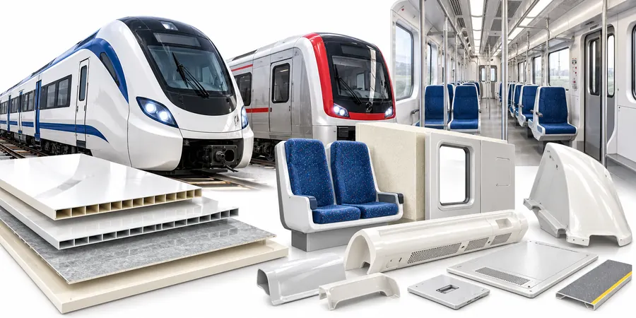 Railway & mass transit — FRP application for polyester gelcoat