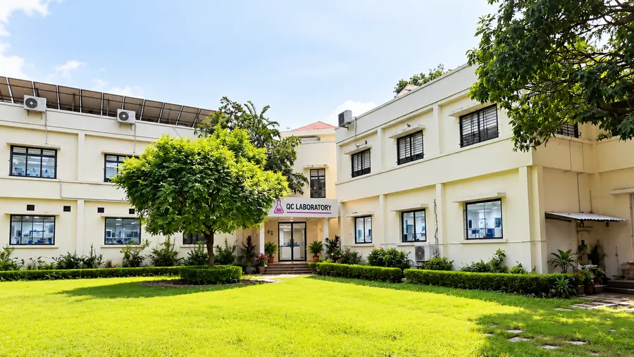 Crest quality control laboratory building